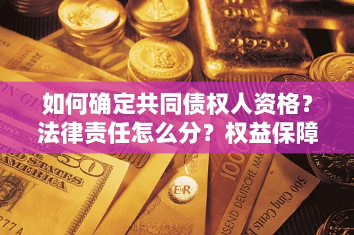 济南如何确定共同债权人资格？法律责任怎么分？权益保障技巧揭秘！