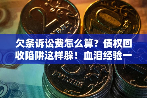 济南欠条诉讼费怎么算？债权回收陷阱这样躲！血泪经验一次讲透