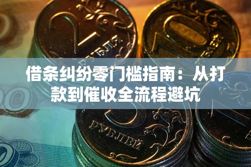 济南借条纠纷零门槛指南：从打款到催收全流程避坑